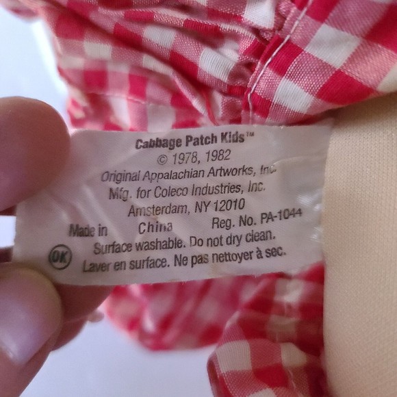 Cabbage Patch Kid 1982 Coleco Original Appalachian Artworks Vintage Collectible - Picture 6 of 13